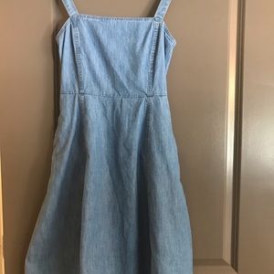 Jean dress xs
